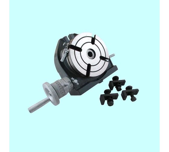 Изображение товара Стол поворотный горизонтально-вертикальный круглый d 76 мм с крепежным к-том HV-3 CNIC 53532