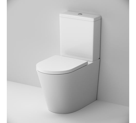 Изображение товара Унитаз-компакт AM.PM Func безободковый, с сиденьем микролифт C8F8600SC