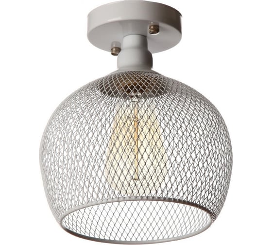 Изображение товара Светильник BayerLux "Шар" 1х40Вт E27 белый 22х22х22 см. 4388300