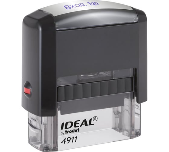 Изображение товара стандартный штамп ОФИСМАГ "ВХОД №", оттиск 38x14 мм, синий, TRODAT IDEAL 4911 DB - 1.22, 161488 238380