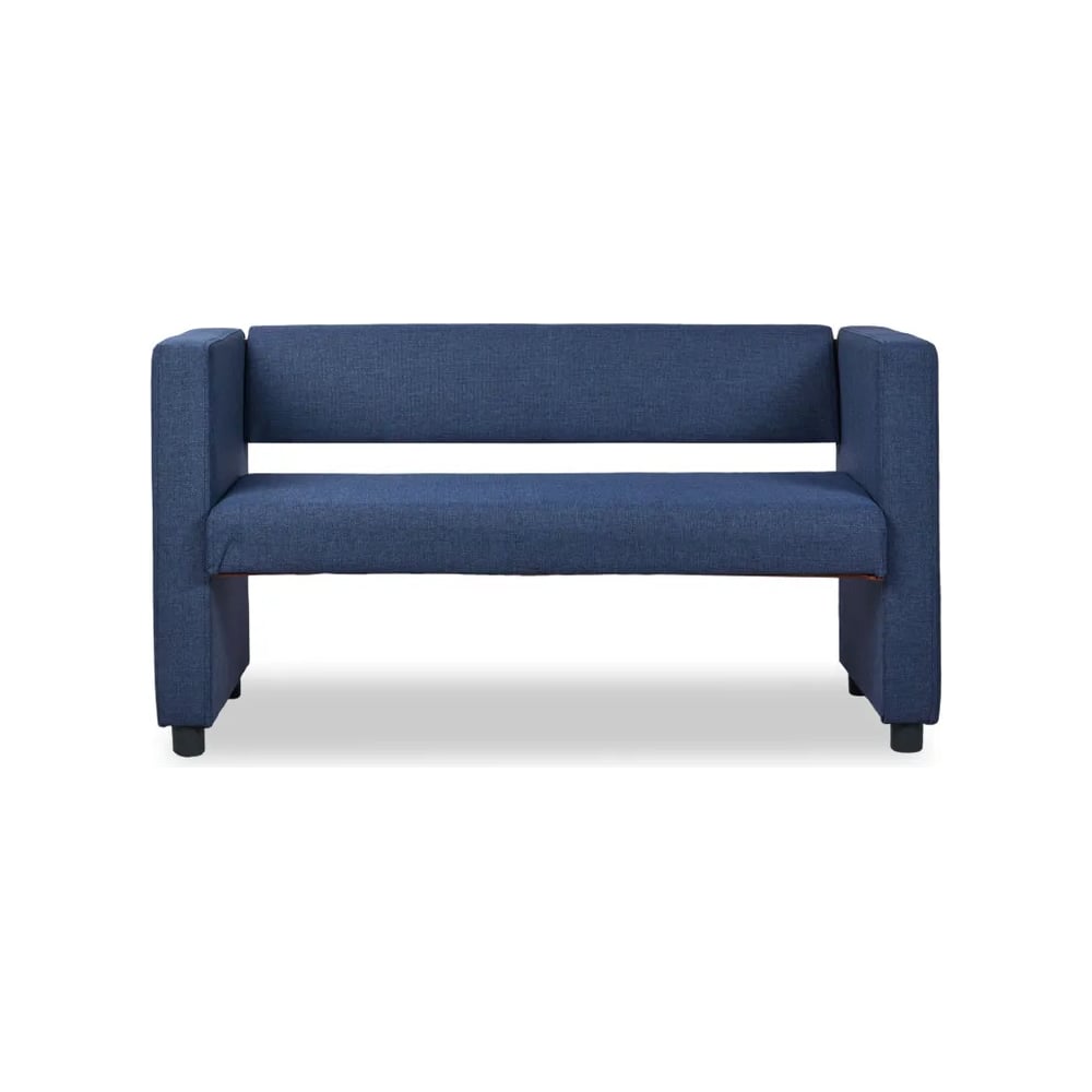 Изображение товара Прямой диван Divan24 Берри синий, рогожка, для дома, офиса 3001001005