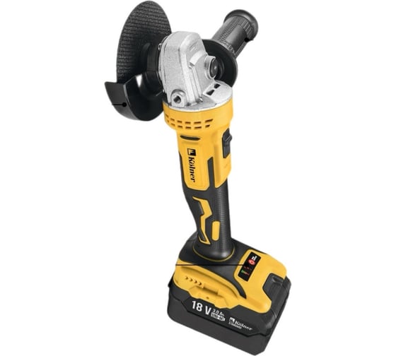 Изображение товара Машина углошлифовальная аккумуляторная (УШМ) Kolner 18V UNI-M, BL, 125 мм, KAG 18BL-125-1K, 8020700044