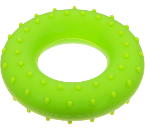 Изображение товара Кистевой массажный эспандер ONLITOP 7 см, нагрузка 30 кг, цвет зеленый 3791400