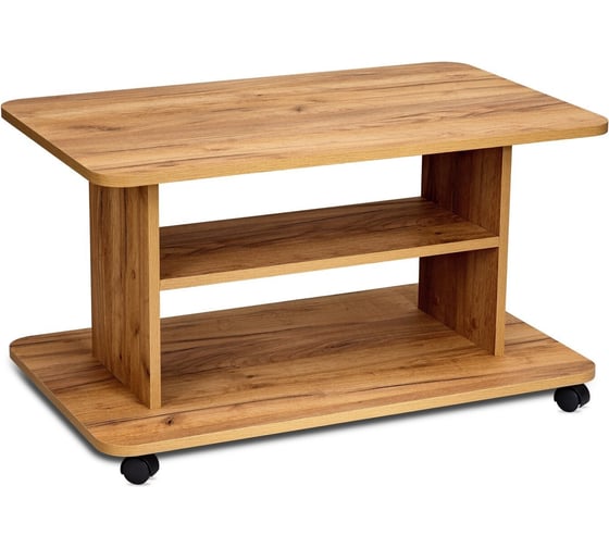 Изображение товара Стол журнальный WISSAR Модель 2 - дуб крафт золотой 6909