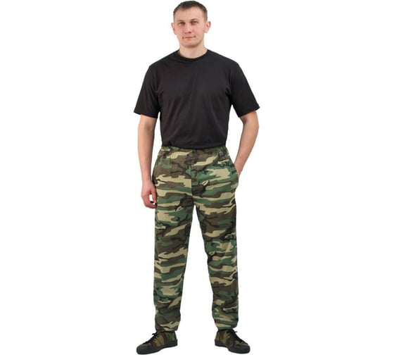 Изображение товара Трикотажные брюки Урсу.с "ТИР" кмф 100% хлопок ; 48-50 БРЮ100