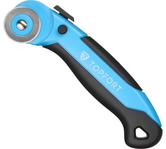 Изображение товара Нож Topfort раскройный дисковый D28 мм, пластик, лезвие SK5, блистер 1960447