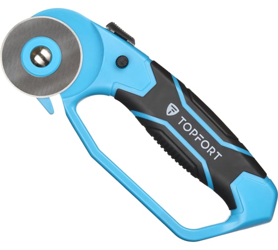 Изображение товара Нож Topfort раскройный дисковый D45 мм, пластик, лезвие SK5, блистер 1960445