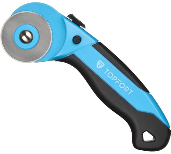 Изображение товара Нож Topfort раскройный дисковый D45 мм, пластик, лезвие SK5, блистер 1960446