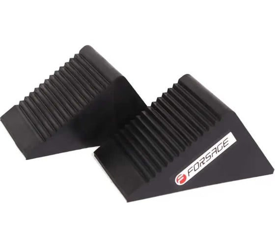 Изображение товара Противооткатный резиновый башмак Forsage F-TRF3301 комплект 2 шт 3373 F-TRF3301(3373)