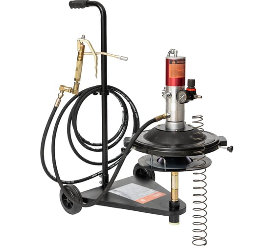 Изображение товара Пневматический нагнетатель смазки SIPL на ведро 20л. с тележкой GZ-7