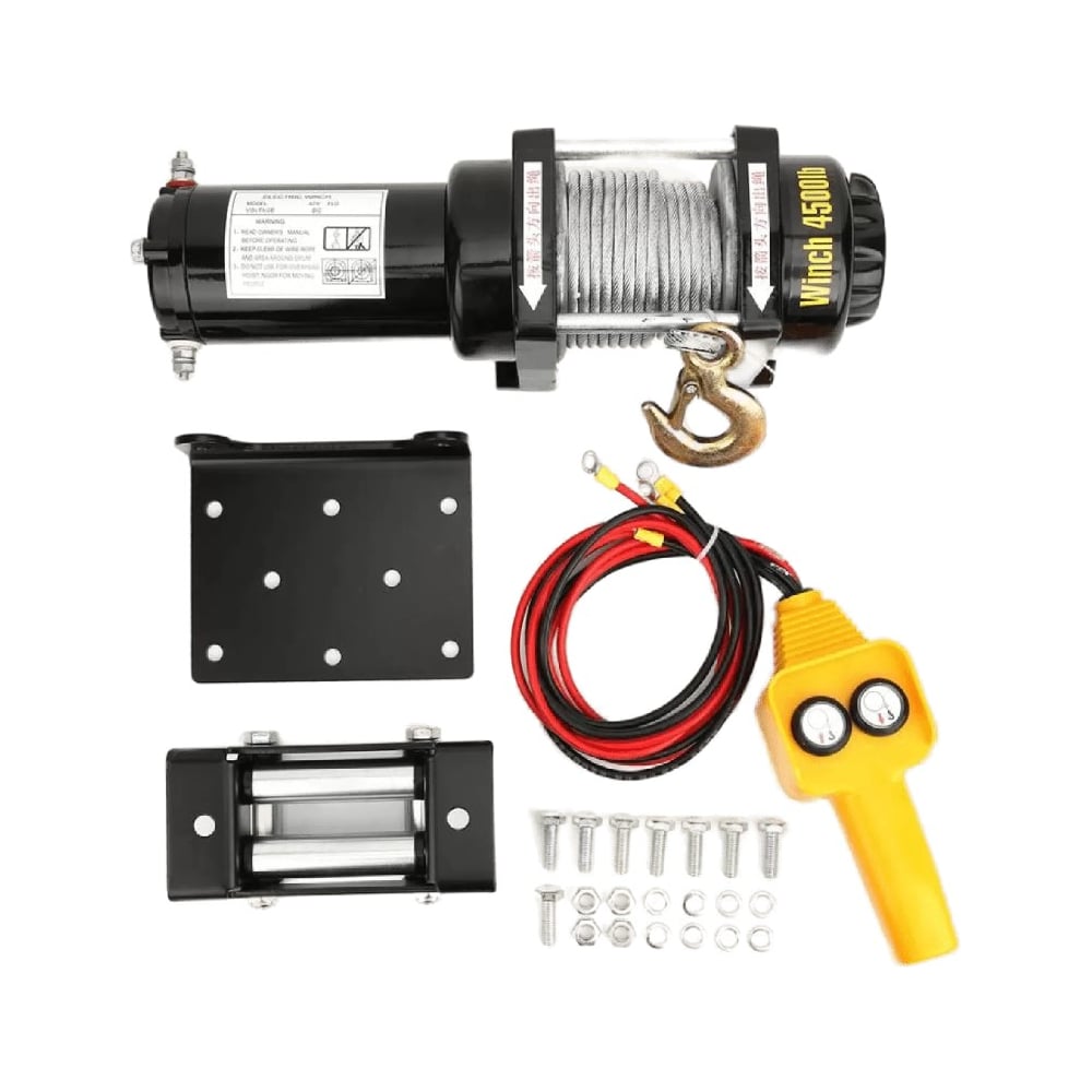 Изображение товара Автомобильная лебедка EURO-LIFT EL LB 6000 2722 кг 12 В беспроводной пульт