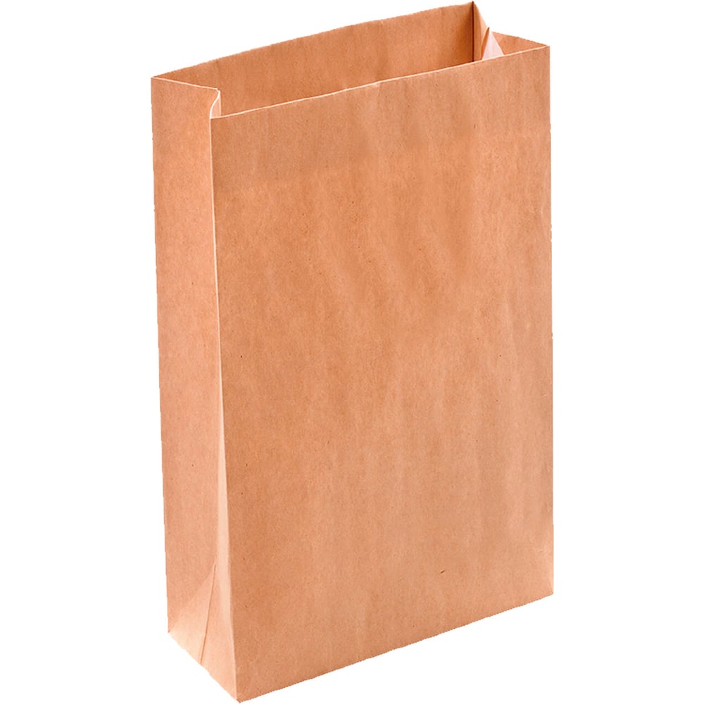 Изображение товара Бумажный крафт пакет LAIMA 18x12x29 см, 100 шт.