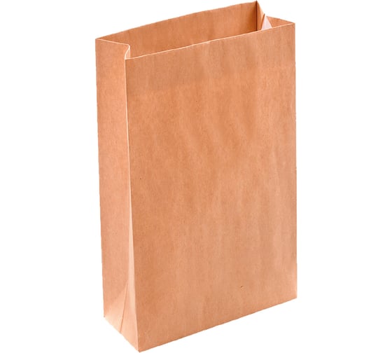 Изображение товара Бумажный крафт пакет LAIMA 18x12x29 см, 100 шт., плотность 90г/м2, ECO CRAFT 609683