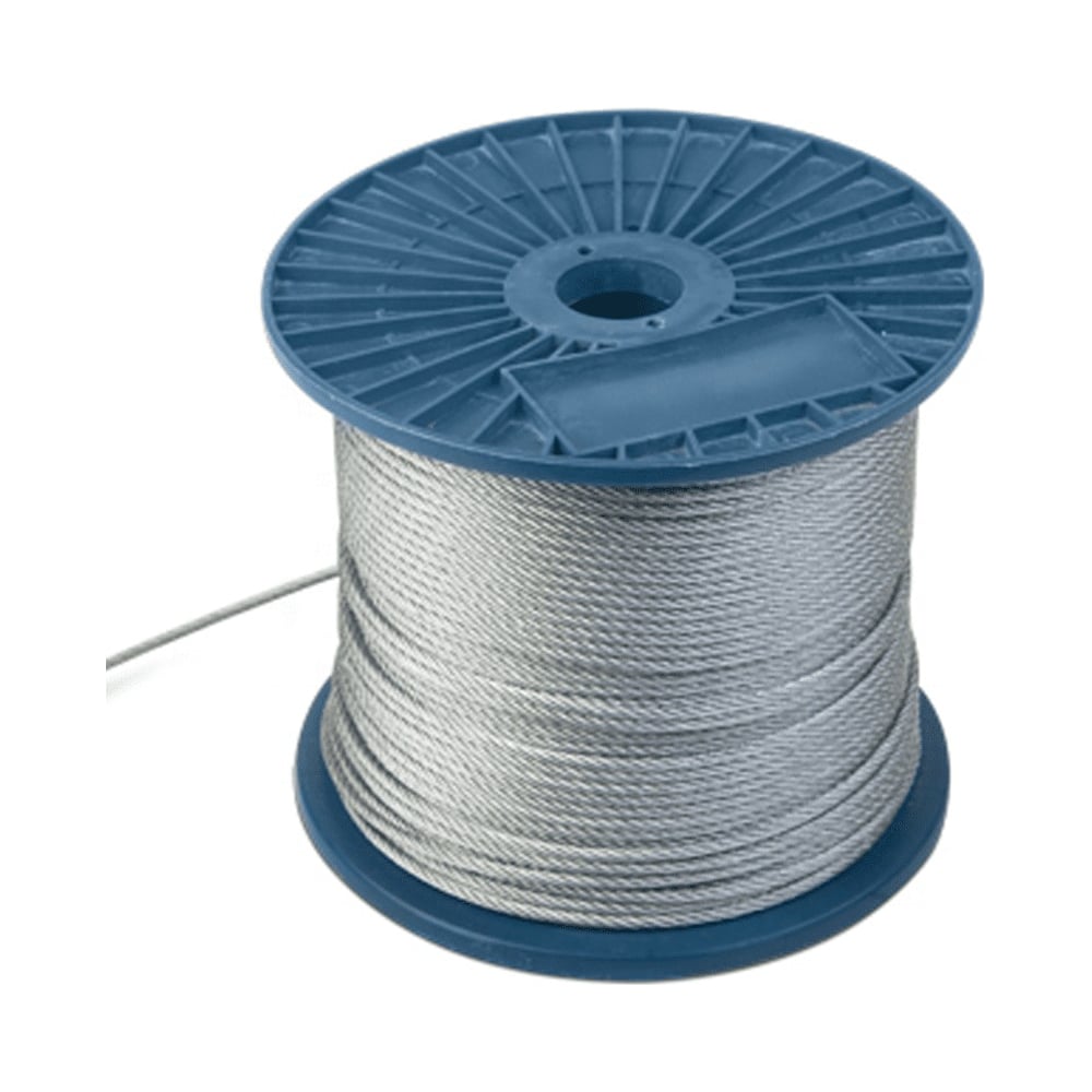 Изображение товара Трос стальной STARFIX цинк, М2.5, DIN 3055, бухта 250 м SMP-53695-250