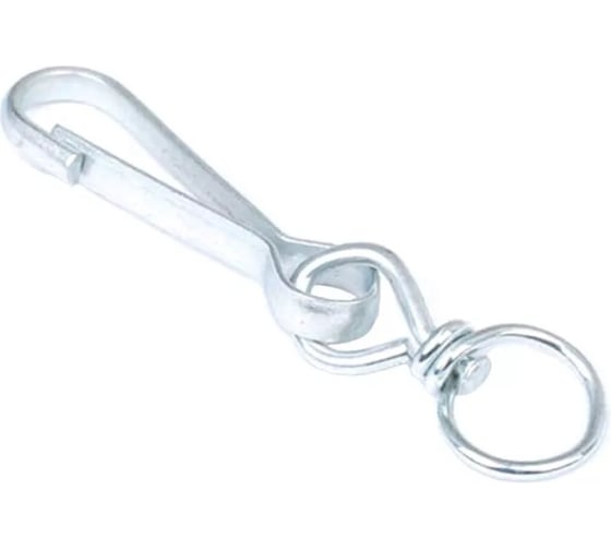 Изображение товара Карабин с вертлюгом STARFIX тип А, 120 мм, 25 шт. SM-66965-25