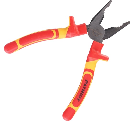Изображение товара Пассатижи диэлектрические PATRIOT PCP 180 D, 1000 V, Cr-V, 180мм 350004011