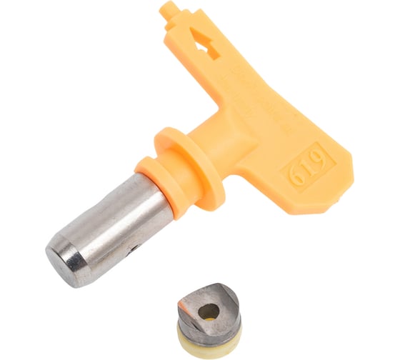 Изображение товара Сопло безвоздушного распыления высокого давления желтое Dino-Power DP-637TT-619