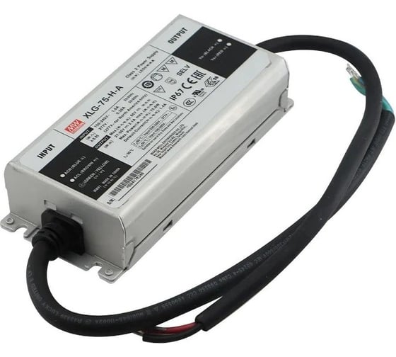 Изображение товара LED-драйвер Mean Well, XLG-75-H-A AC-DC 75Вт Т03449576