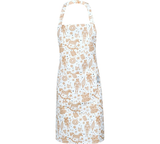 Изображение товара Фартук с карманом женский Guten Morgen Рогожка, Щелкунчик (60x80 см) ФР-щелк-60-80