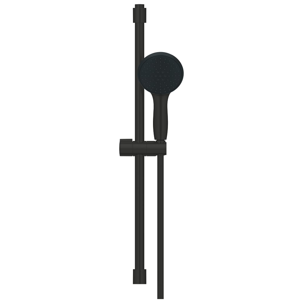 Изображение товара Душевой гарнитур GROHE Tempesta 110 2jet со штангой 60 см, матовый черный 261622433 Изображение товара Душевой гарнитур GROHE Tempesta 110 2jet со штангой 60 см, матовый черный 261622433