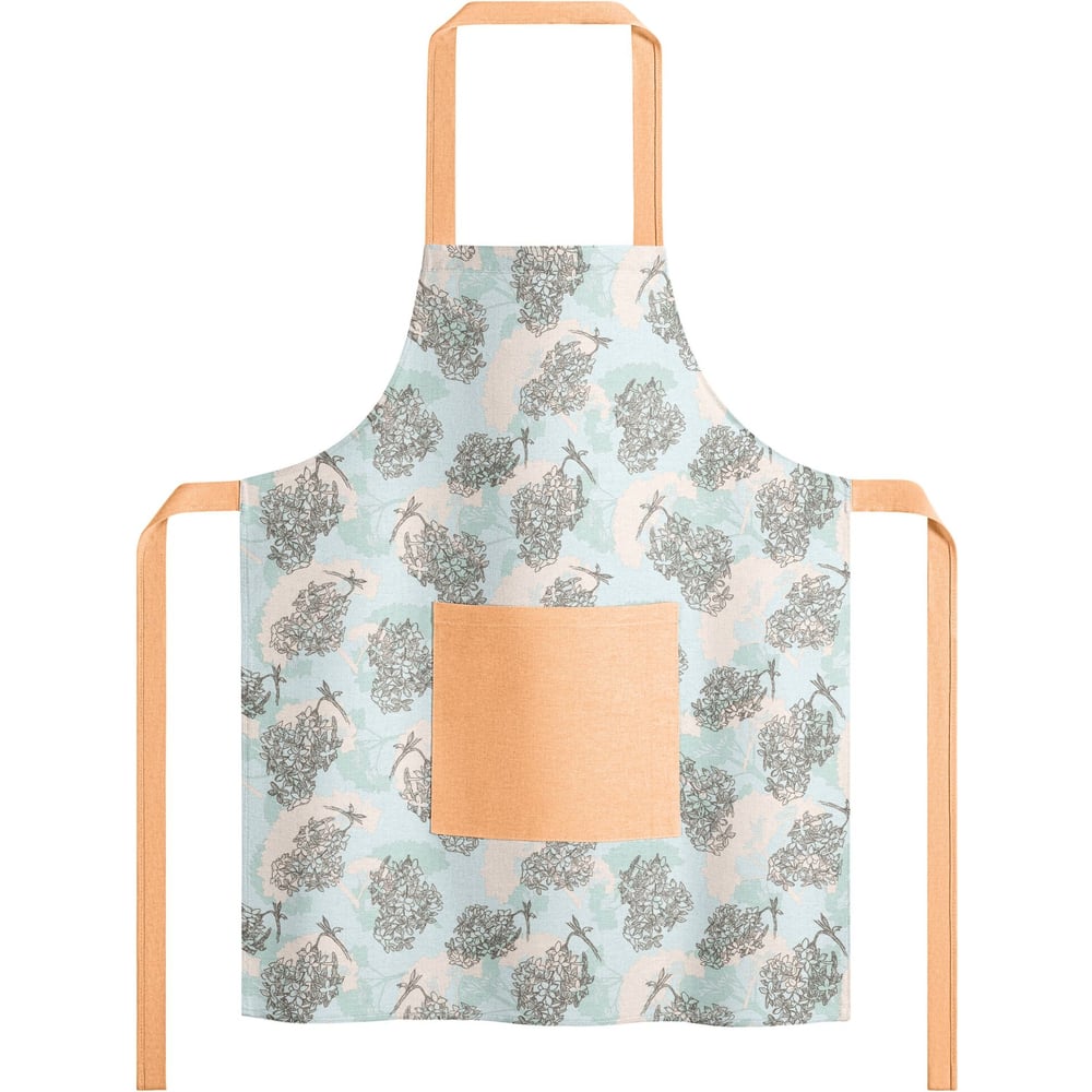 Изображение товара Фартук женский с карманом Guten Morgen Рогожка Marshmallow 60x80 см