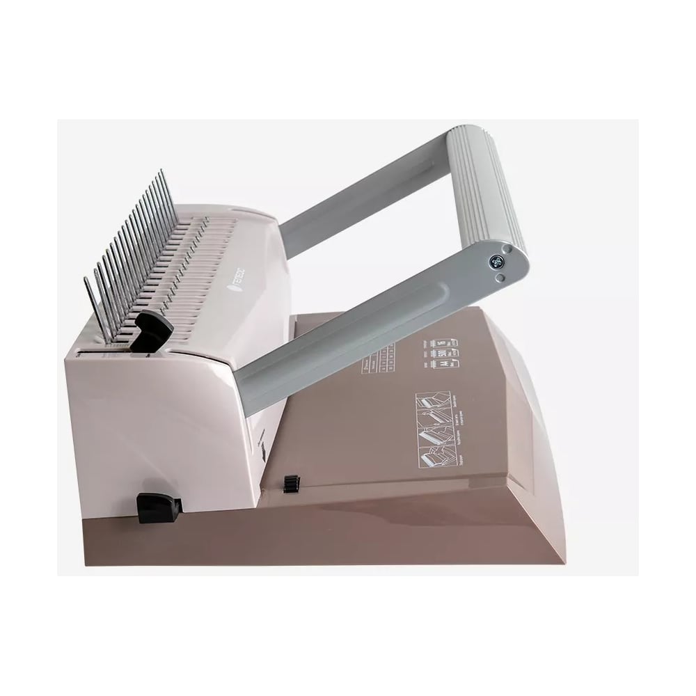 Изображение товара Переплетчик ГЕЛЕОС БП-16 коричневый для документов до 16 листов