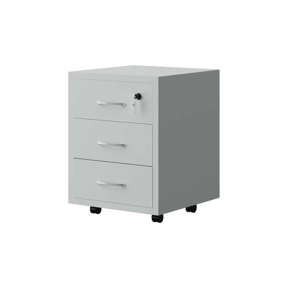 Изображение товара Подкатная тумба Альянс мебель 440x450x580 мм серый АТ-03