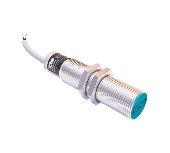 Изображение товара Индуктивный датчик автотранспортного исполнения ТЕКО ISBt A2A8-31P-4-LZ-C-VP1, Sn=4 мм, корпус М12x1 алюминий заподлицо, 10 ... 30 DC NO PNP, IP68, подключение кабель 00-00025304