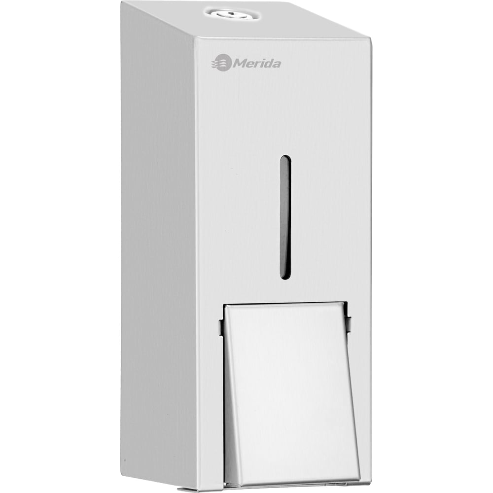 Изображение товара Металлический дозатор жидкого мыла Merida STELLA R MINI 500 мл антивандальный