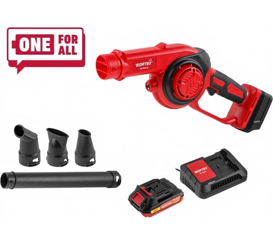 Изображение товара Аккумуляторная воздуходувка WORTEX LX BB 1518-1 D ALL1 с акб и з/у 1334644