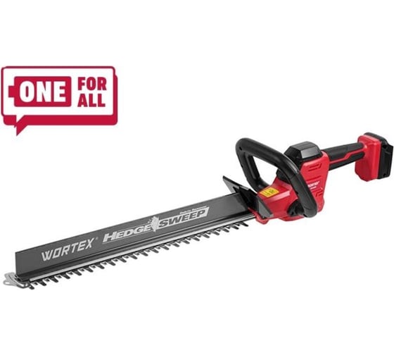 Изображение товара Аккумуляторный кусторез WORTEX DB 5018 ALL1 SOLO 18В, 500 мм, шаг 17 мм 1334649