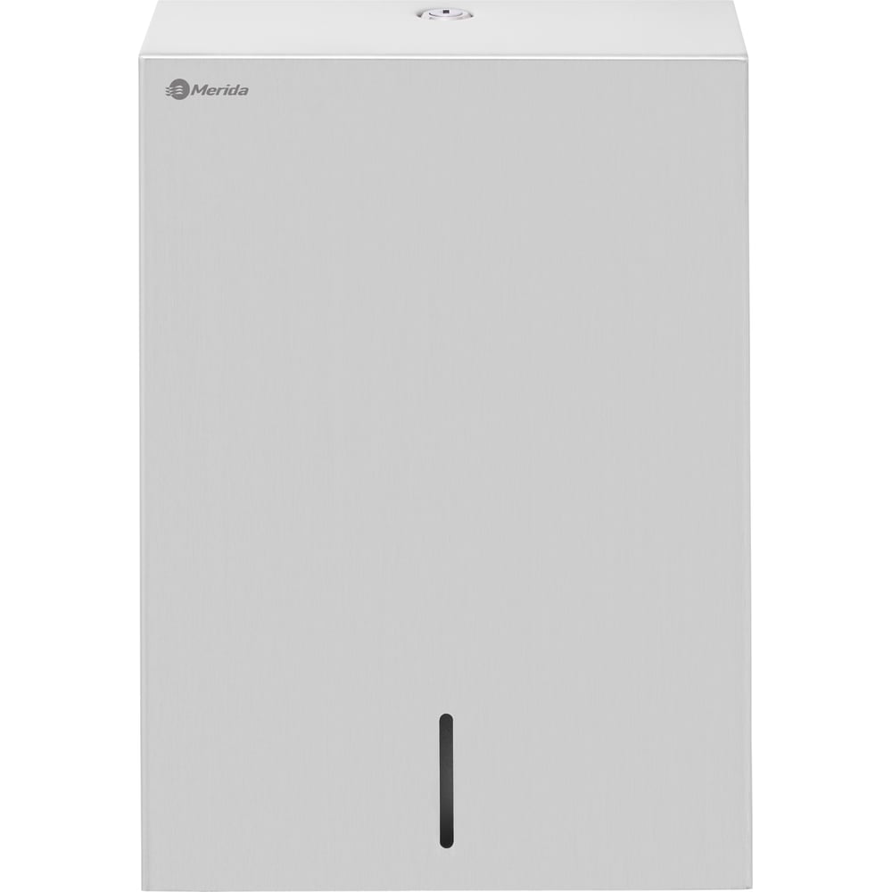 Изображение товара Диспенсер для бумажных полотенец в листах Z-сл. Merida STELLA R металлический, объем 2 пач., матовый ASM106.R