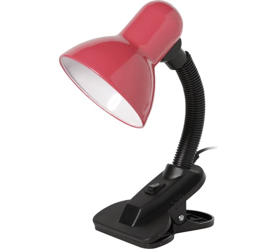 Изображение товара Настольный светильник Smartbuy Е27 с прищепкой Pink SBL-DeskL01-Pink