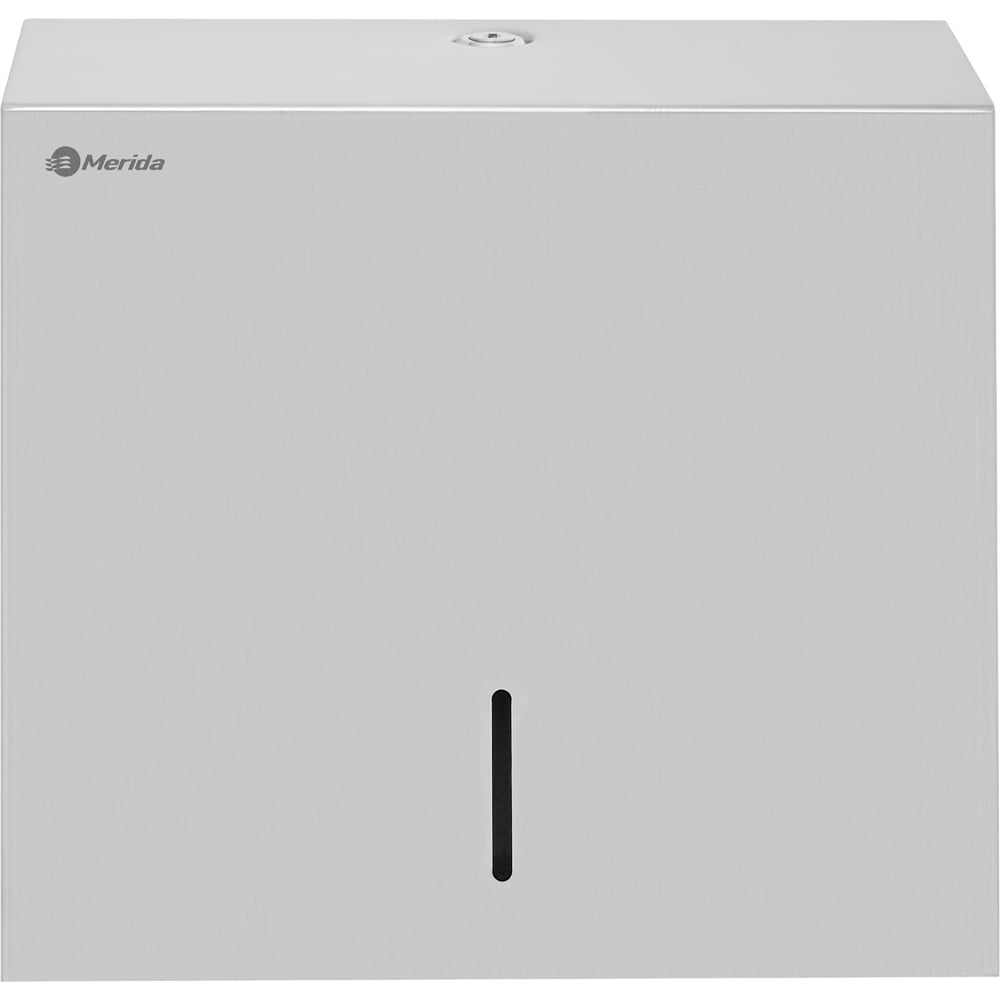 Изображение товара Диспенсер для бумажных полотенец Merida STELLA R металлический, 2 пачки