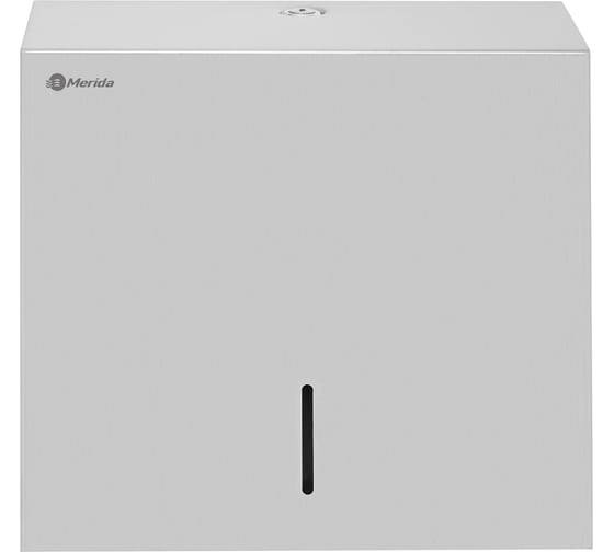 Изображение товара Диспенсер для бумажных полотенец в листах V-сл. Merida STELLA R металлический, объем 2 пач., матовый ASM101.R