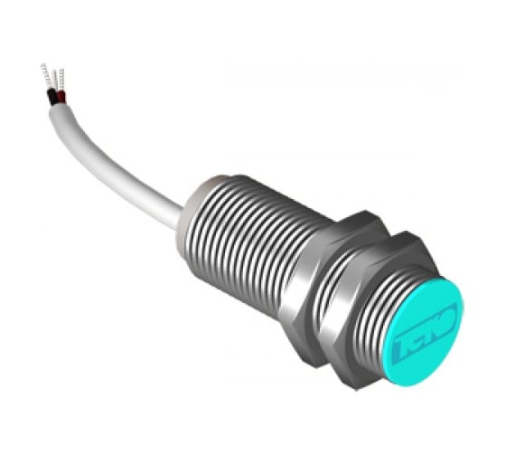 Изображение товара Индуктивный датчик ТЕКО ISB B2A-31P-2-L Sn=2 мм, корпус М12x1 алюминий заподлицо, 10 ... 30 DC NO PNP, IP67, подключение кабель 00-00024715