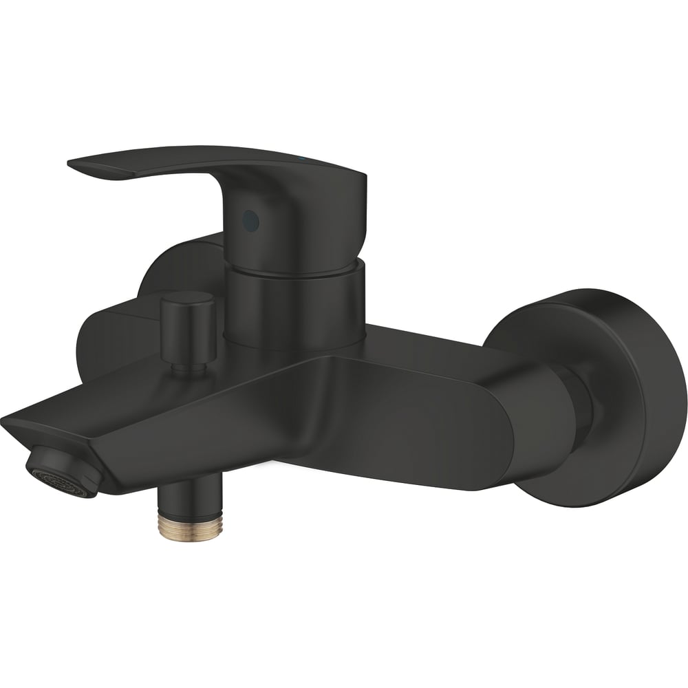 Изображение товара Уличный смеситель GROHE Eurosmart для ванны с матовым черным покрытием Изображение товара Уличный смеситель GROHE Eurosmart для ванны с матовым черным покрытием