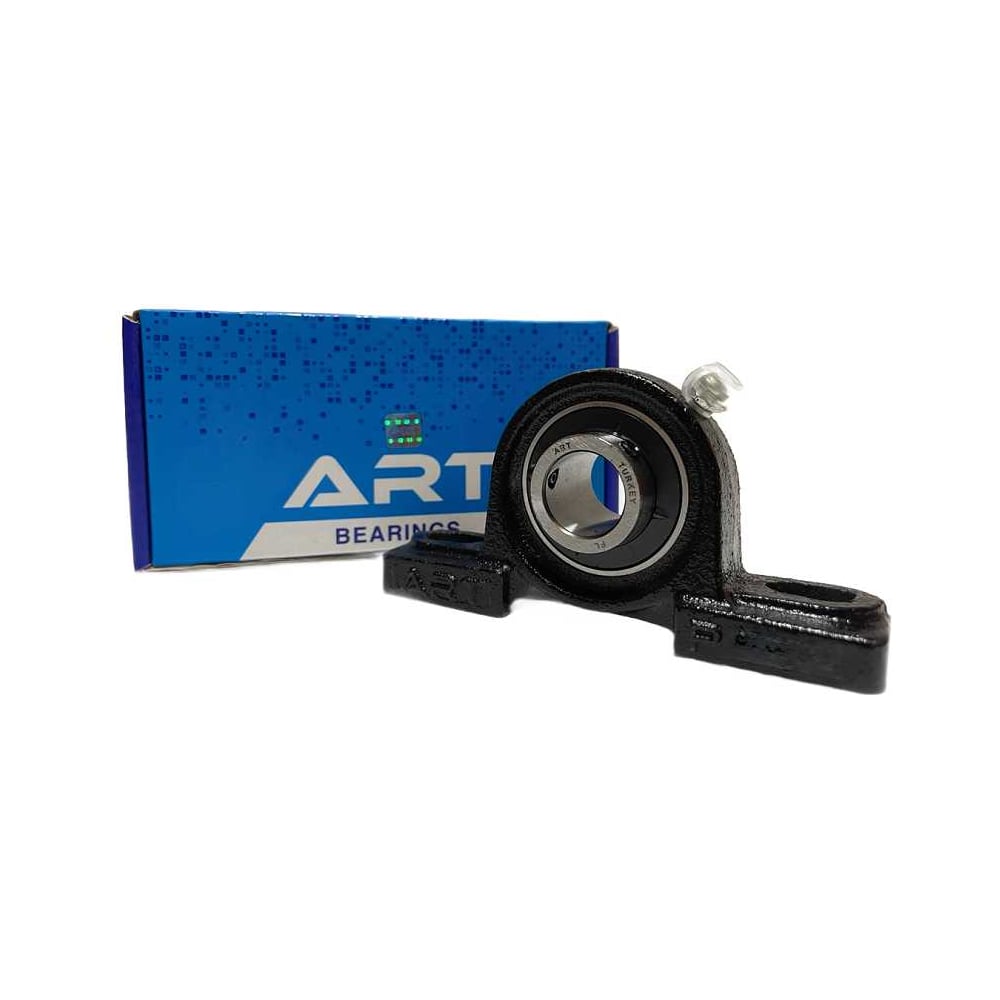 Изображение товара Подшипниковый узел ART UCP208 с лапами и чугунным корпусом