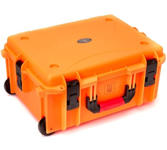 Изображение товара Кейс на колесах с ручкой ударопрочный DGCASE, IP67, 490x360x205 60-02-orange DGCASE@60-02-orange