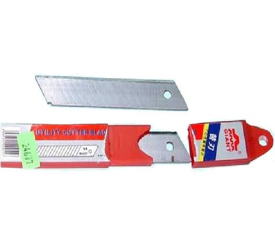 Изображение товара Лезвие 0.5x18 мм, 10 шт для ножа универсального JRF-US-505 CNIC 24677