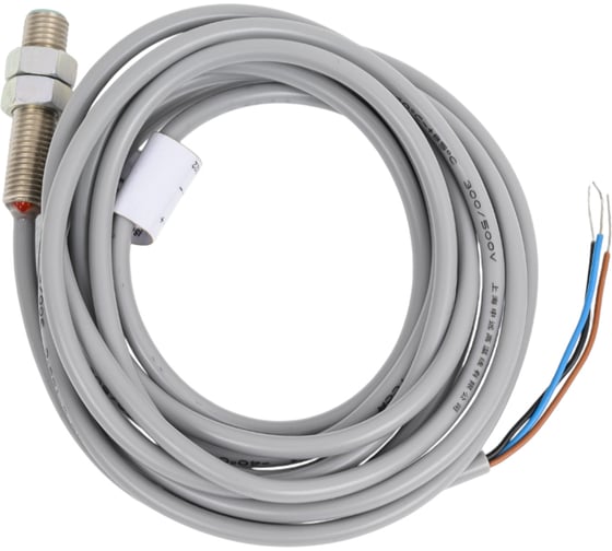 Изображение товара Индуктивный датчик ТЕКО ISB B11B-31N-1,5-L-V Sn=1,5 мм, корпус М8x1 латунь заподлицо, 10 ... 30 DC NO NPN, IP67, подключение кабель 00-00024683