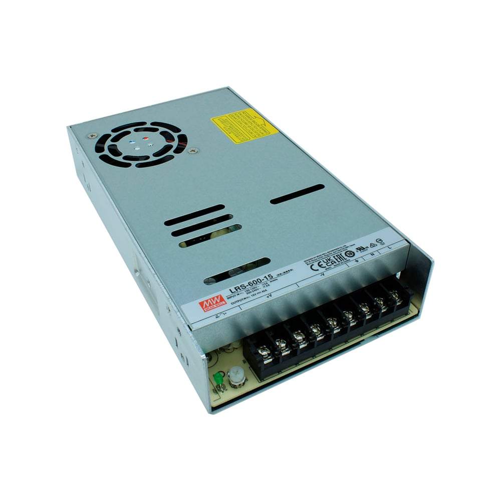 Изображение товара Mean Well LRS-600-15 - импульсный блок питания 600 Вт, 15В 40A