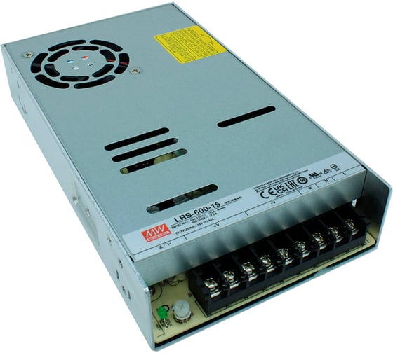 Изображение товара Источник питания Mean Well AC-DC LRS-600-15 Т03731235