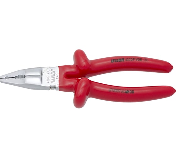 Изображение товара Комбинированные изолированные пассатижи Unior VDE 1000V 180 мм 3838909191768