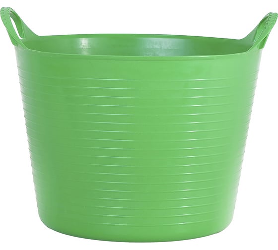 Изображение товара Ведро гибкое круглое ООО РВ Пласт 40 л, зеленое 0049