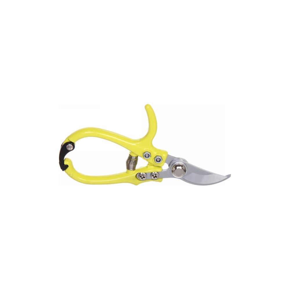 Секатор плоскостной Добросад 6" (15,5см) "Цветочница" металлические ручки 826-034