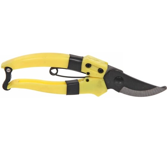 Изображение товара Секатор плоскостной Добросад 7" (18см) "Эконом" пластиковые ручки 710-567