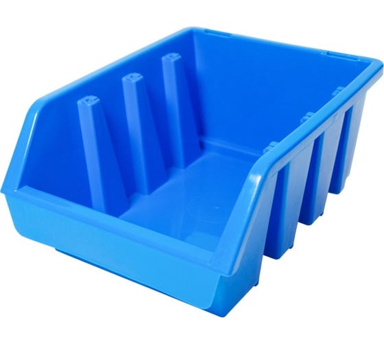 Изображение товара Лоток для метизов Политех №2, синий, 75x115x160 мм 8064563