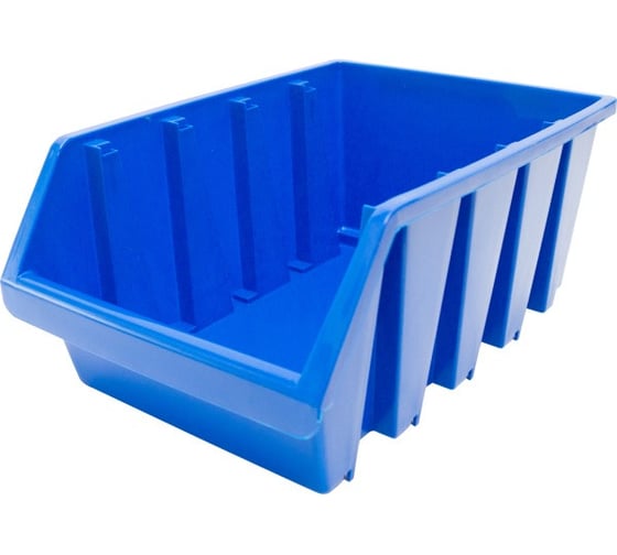 Изображение товара Лоток для метизов Политех №4, синий, 155x235x350 мм 8064569