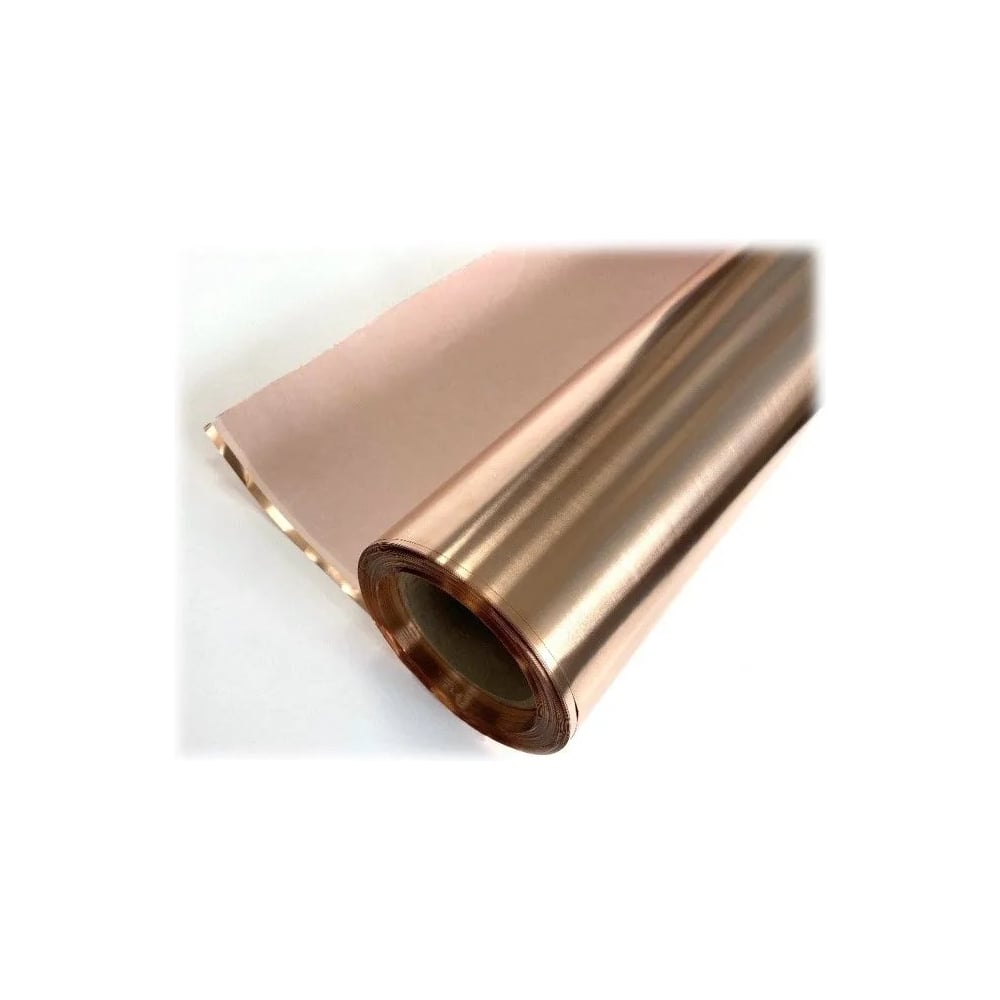 Изображение товара Самоклеящаяся медная фольга для витражей флорариумов 275x275 мм 5 листов